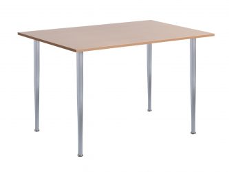 Metal frame table