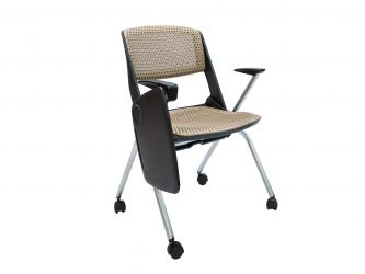 with castors and writing pad