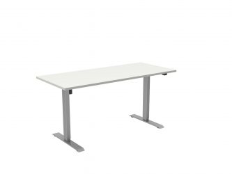 25 mm thick laminated tabletop, electric desk
