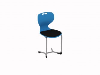 D-framed Flex teacher chair, upholstered