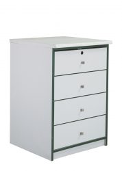 Laboratory cabinet with drawer
