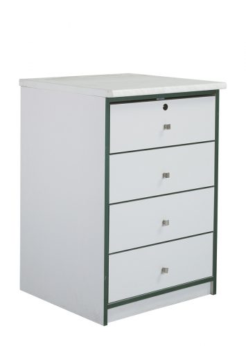 Laboratory cabinet with drawer