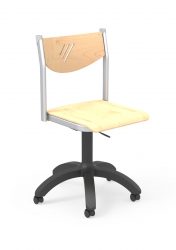 gas spring teacher chair, plywood