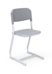 plastic seat and back rest, stackable