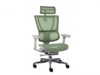 green executive swivel chair