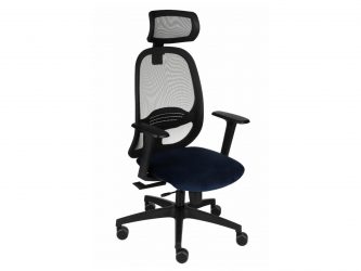 office swivel chair with headrest