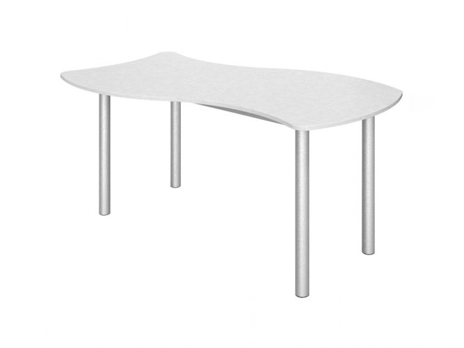 rectangular table, custom colors, laminated