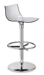 steel-framed barstool