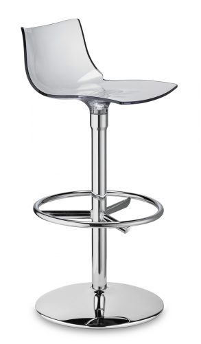 steel-framed barstool