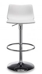 steel-framed barstool