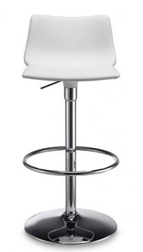 steel-framed barstool