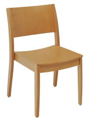 wood-framed chair