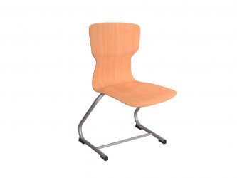 Soliwood C-frame chair