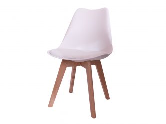 wood-legged chair