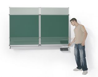 Vario easylift vertically movable schoolboard