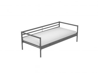 one seater, perforated top, without headboard