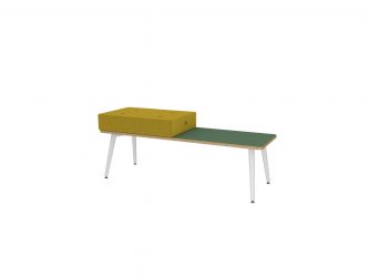 Single seater with low table