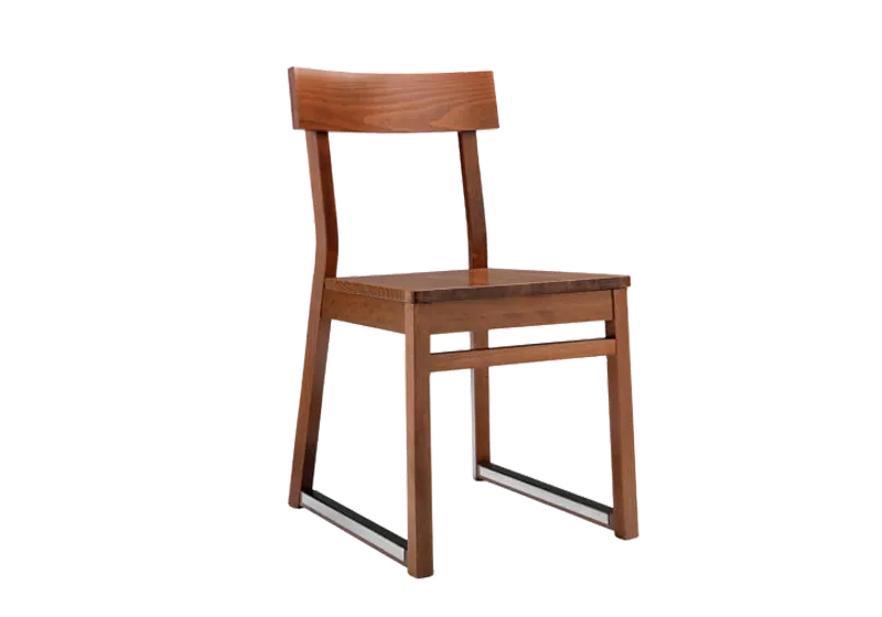 Chairs with wood frame