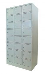 24-compartment locker