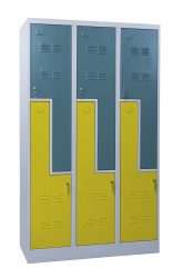 6-unit, “Z”-shape door, metal