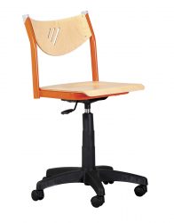 gas-lift height adjustment swivel chair