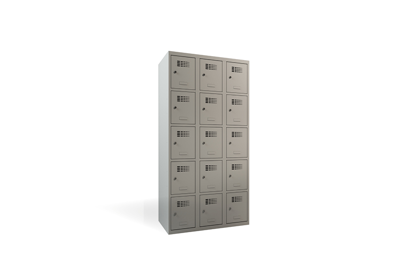 Lockmet safe-deposit cabinet