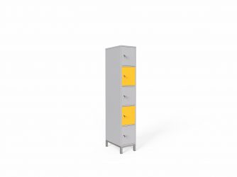 5-compartment cabinet