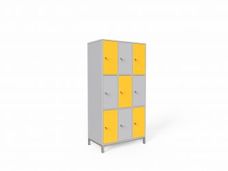 9-compartment cabinet