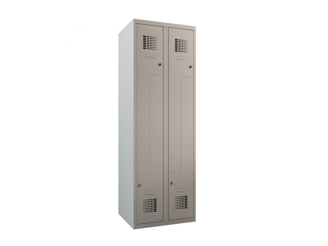 4 -unit, “Z”-shape door, metal