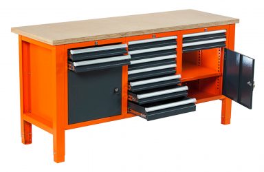 9-drawer, 2-door