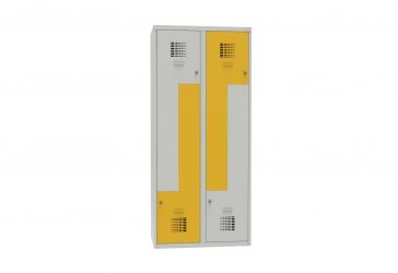 4 -unit, “Z”-shape door, metal