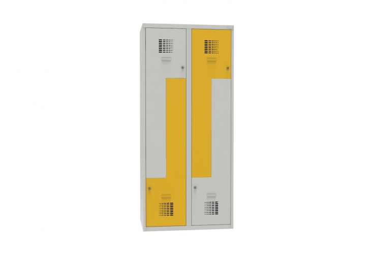 4 -unit, “Z”-shape door, metal