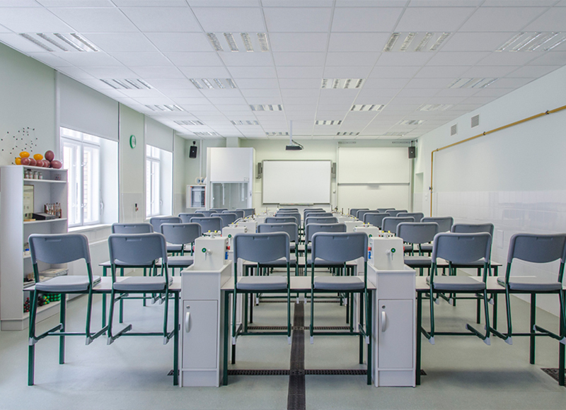 Natural science classroom