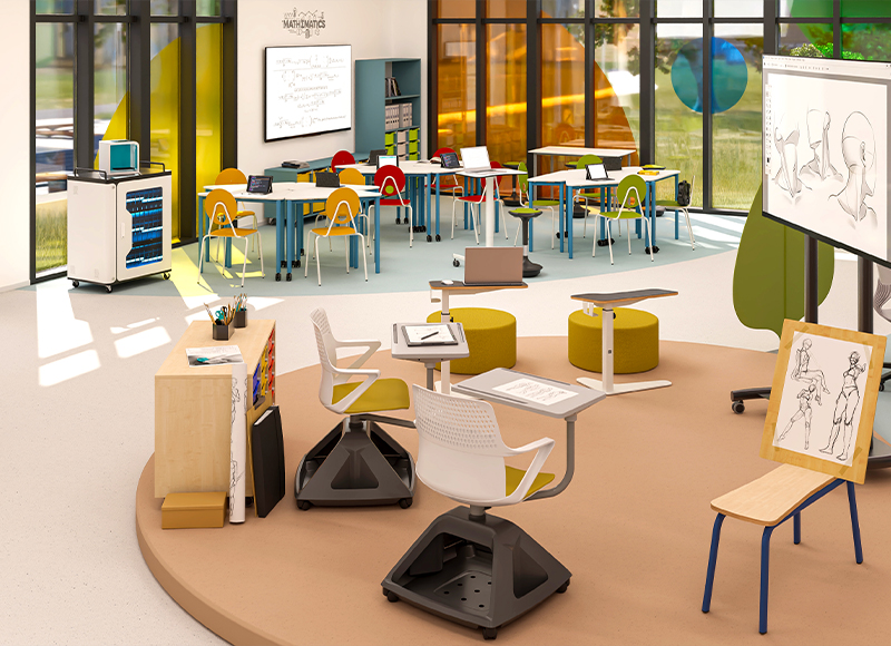 Art classroom