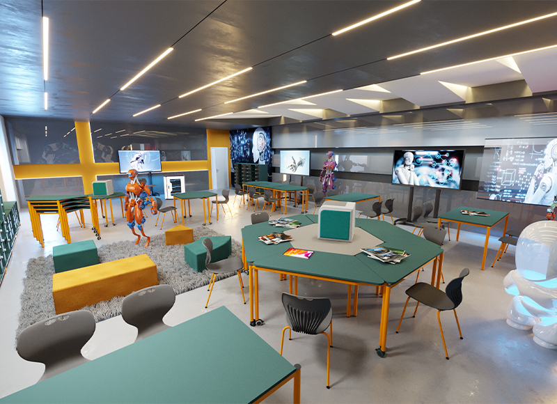 Smart class concept