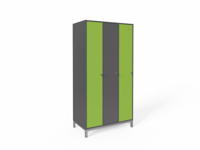 3-unit, long door