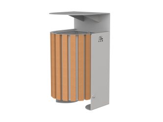 outdoor waste bin, 100l