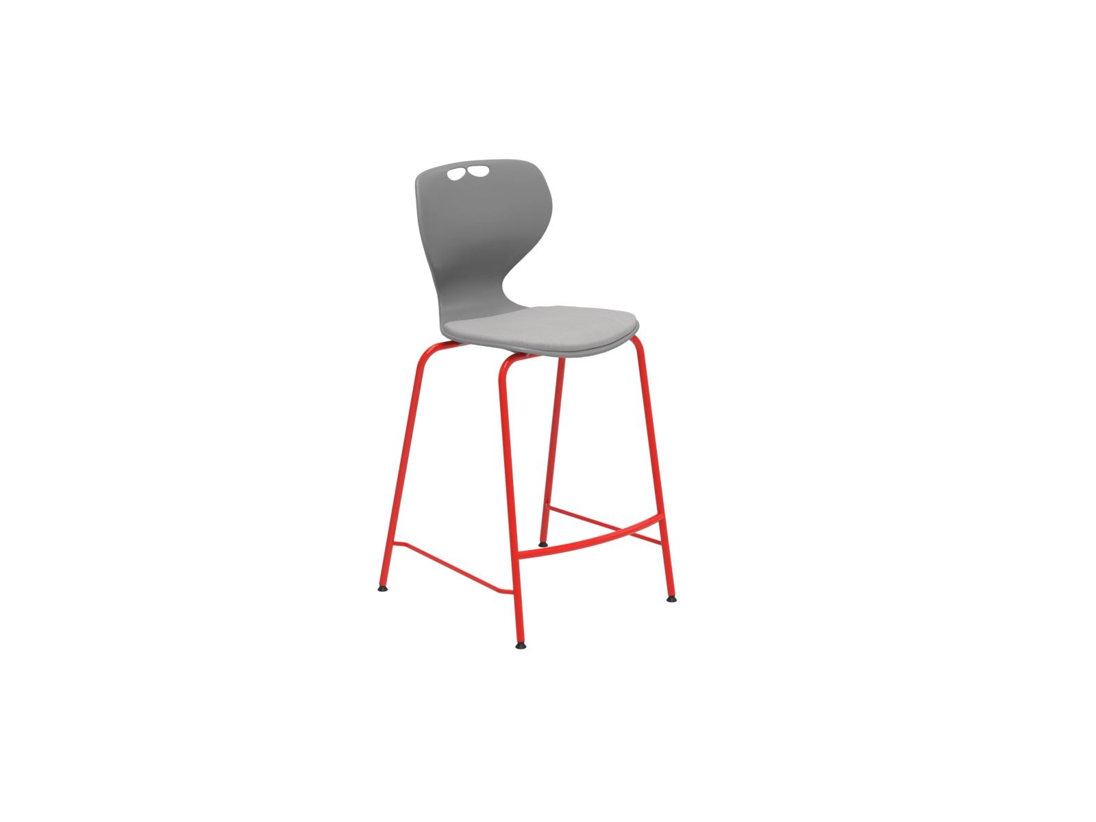 66 cm seat height, with upholstery