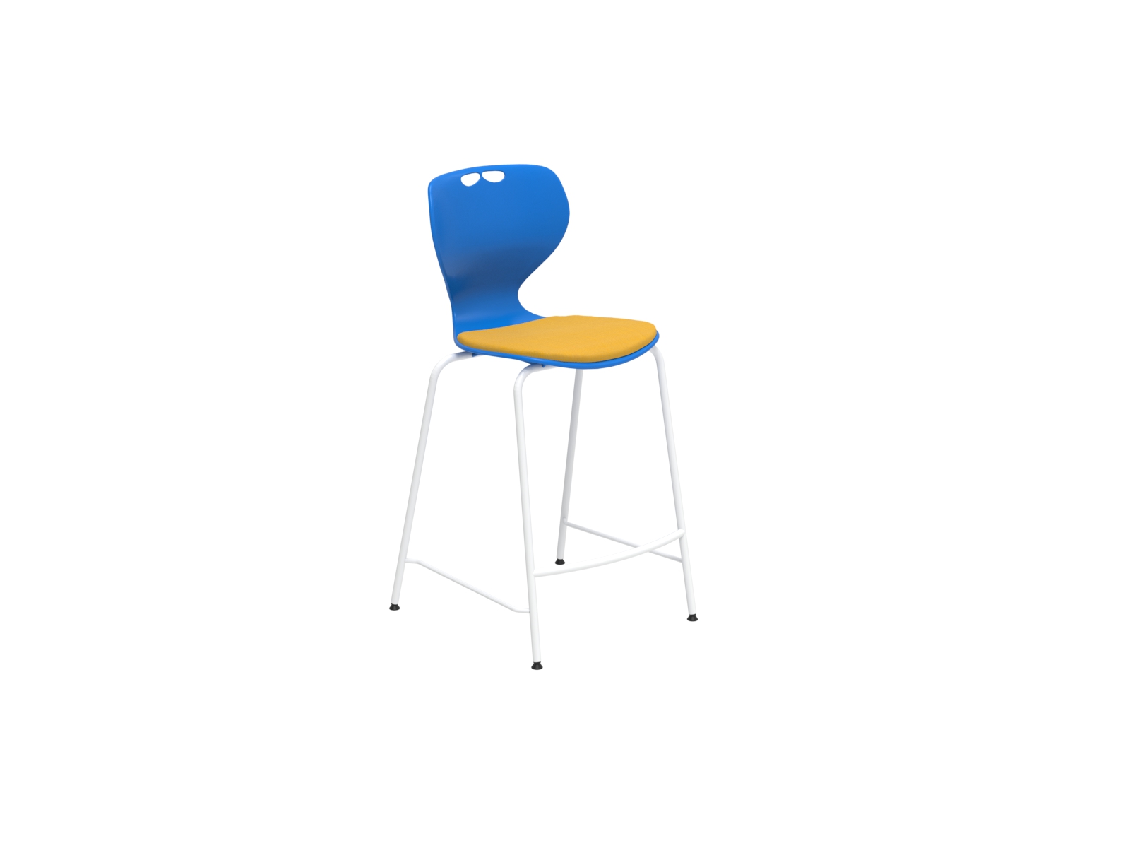 66 cm seat height, with upholstery