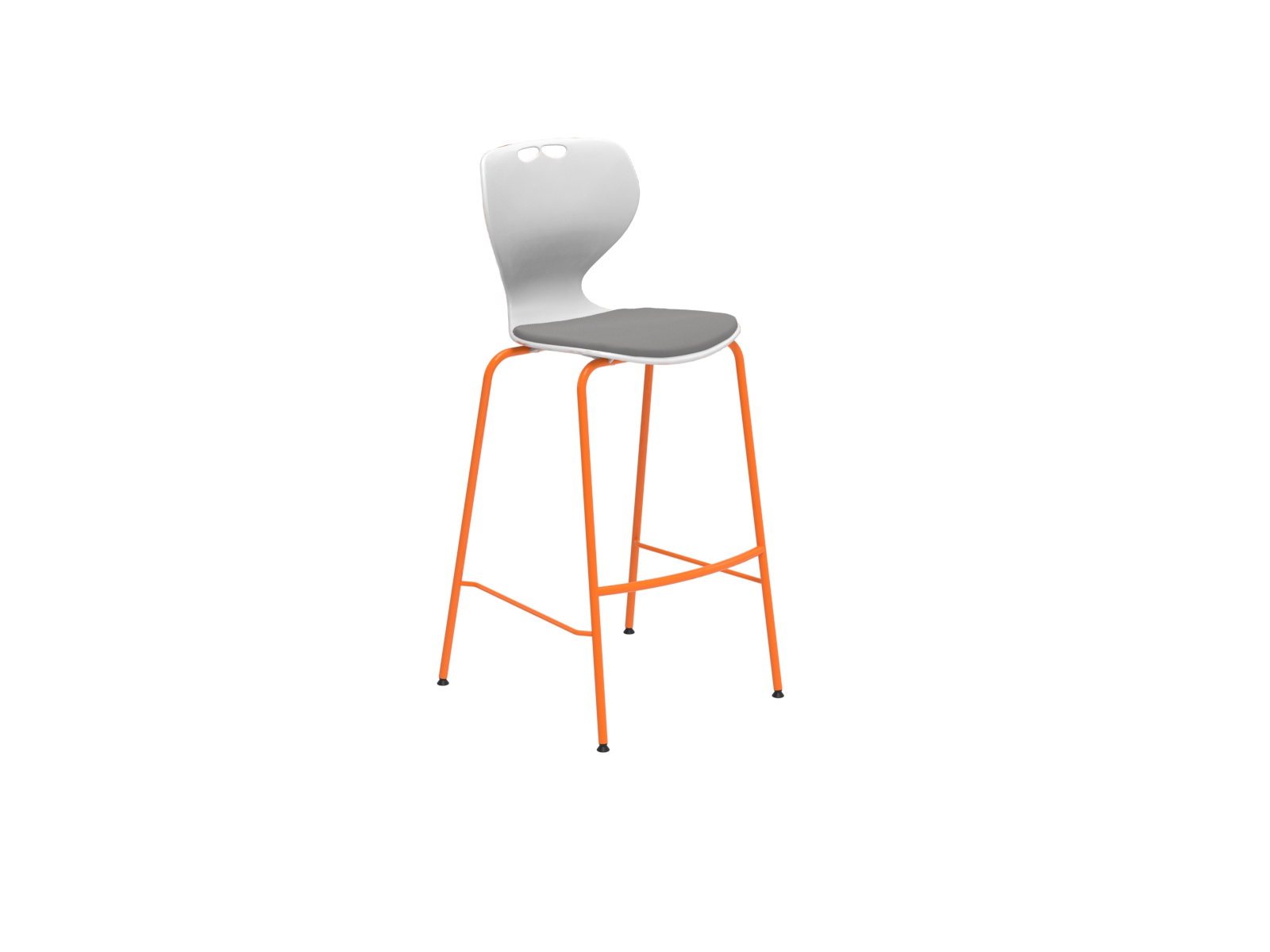 76 cm seat height, with upholstery