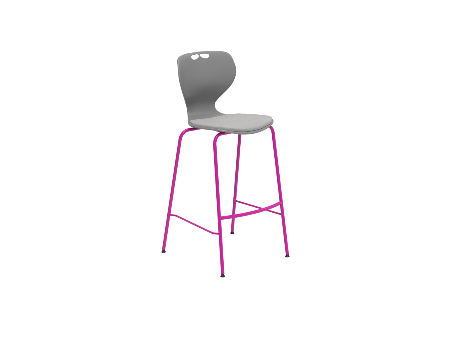 76 cm seat height, with upholstery