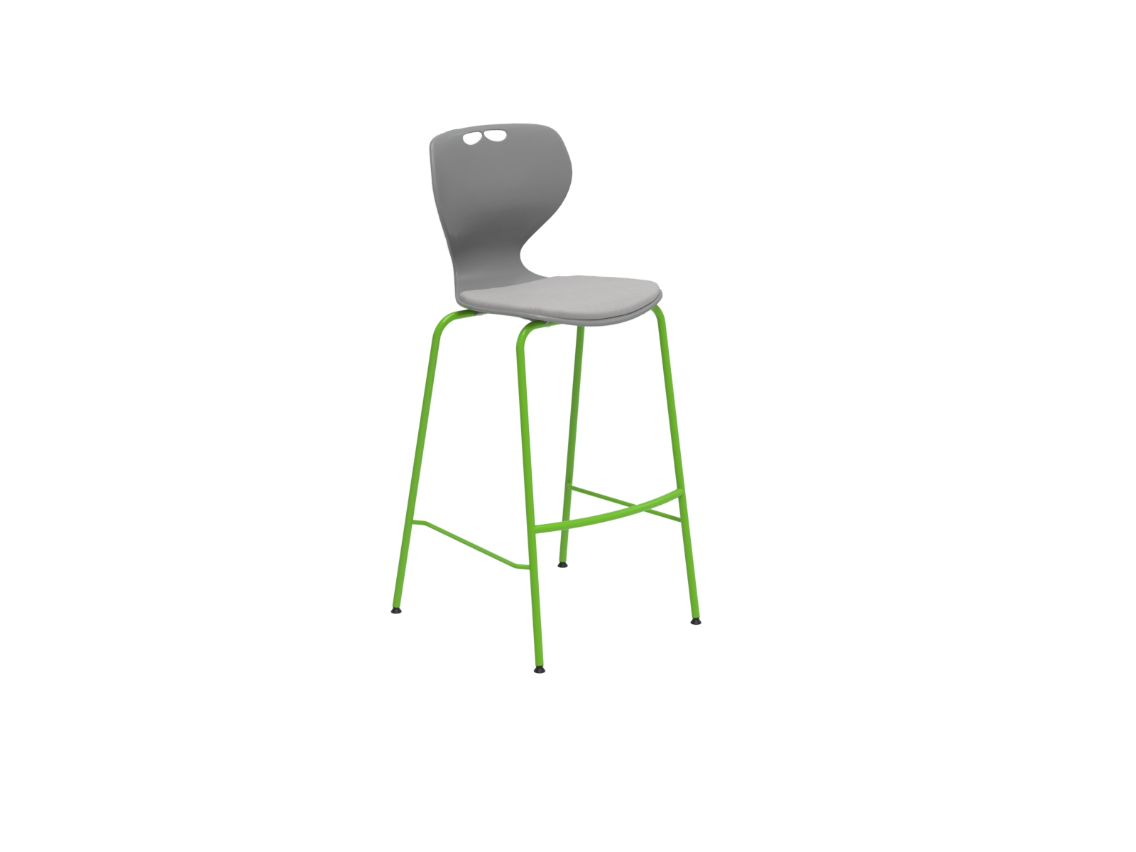 76 cm seat height, with upholstery