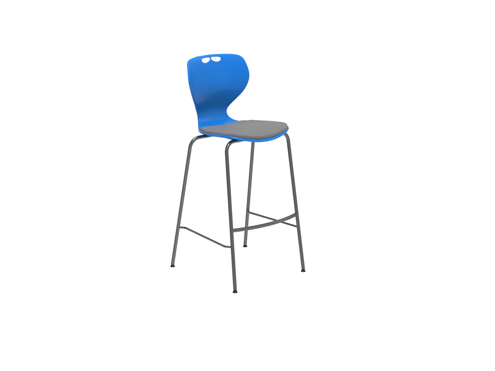 76 cm seat height, with upholstery